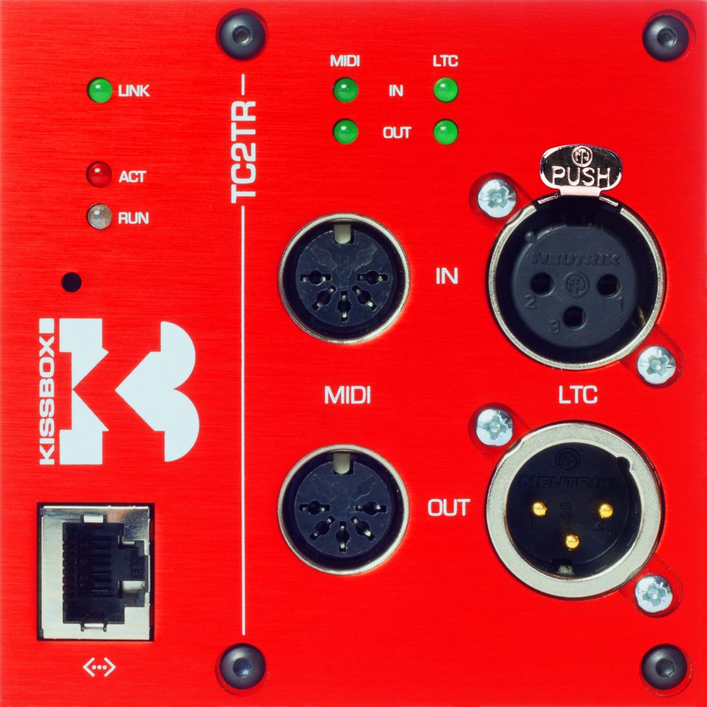 TC2TR] LTC & MTC/MIDI Transceiver – KissBox US